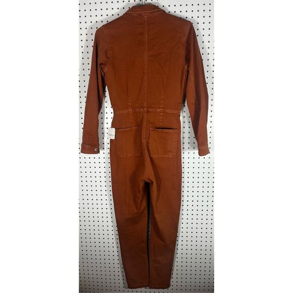 Free People denim jumpsuit size S - Picture 3 of 14